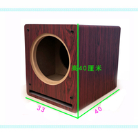 Caisson de Basses en Bois 10-12 Pouces OEM ODM Vide, Boîtier de Haut-Parleur Audio pour Voiture, Corps en Bois, Enceinte DIY, Coque d'Amplificateur