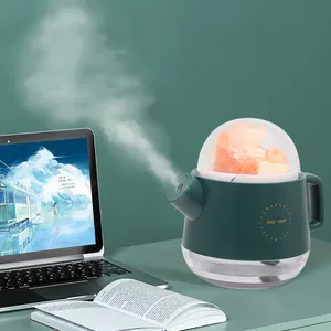 Humidifier Aromaterapi Portabel, Pelembab Udara Aroma Terapi Usb Minyak Esensial dengan Lampu Suasana