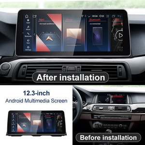 STWEI 2026 New ID6 ID7 ID8 UI 12.3inc Android <b>System</b> <b>Wireless</b> Carplay AUTO For BMW 5Series F10 F11 CIC NBT Car Players GPS NAV - Product Image 3