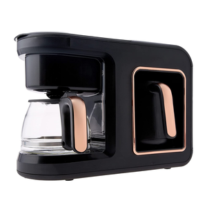 Cafetera 2 en 1 para café de filtro y café turco <span class=keywords><strong>con</strong></span> Espumador de leche en crema, de 1 litro <span class=keywords><strong>jarra</strong></span> de vidrio, para café <span class=keywords><strong>con</strong></span> leche, capuchino - Product Image 5