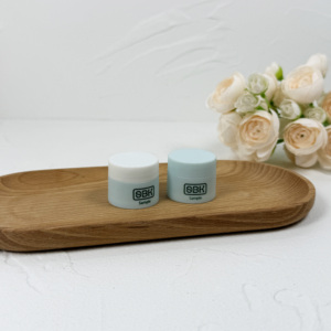 Frasco vacío con tapas Frascos de crema de plástico Envase cosmético - Product Image 4