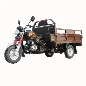 汽油货运三轮车最优惠价格货运三轮车3轮摩托车150cc风冷发动机机油货运三轮车出售