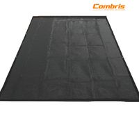 Bâche de benne 7'x20' en PVC enduit de 11 oz, imperméable, haute qualité, avec renforts avant et arrière en vinyle de 26 oz pour camion à benne basculante