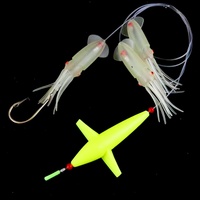 Thunfisch feder Blei Jig Gänseblümchen Kette Salzwasser Troll ing Angel köder Rigged Big Game Teaser Köder Sets Großhandel Angel gerät