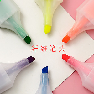 Deli Highlighter Pen S628 Slanted Head Flat Tip Normal Size For Office Students And Readers - Product Image 3