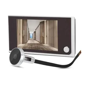 Simple Design 180 days battery standby 3.5 inch lcd screen HD digital electronic door viewer wide angle peephole door eye viewer