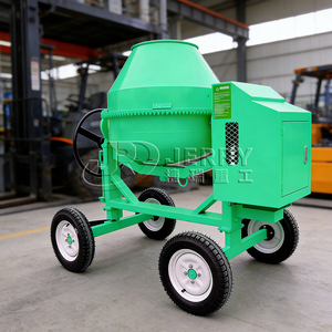 Hocheffizienter 350L Diesel-Betonmischer Tragbarer Mini-Zementmischer für Kleine Baustellen - Product Image 6