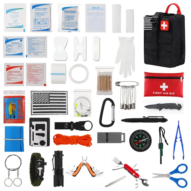 Ripower-kit de primeros auxilios ersonal, bolsa molle de supervivencia para Preparación para Emergencias, para acampar al aire libre