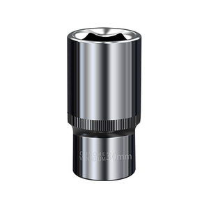 Baolian 1/2 In Chrome Plated <b>Socket</b> 30mm Industrial Grade Automotive Repair - Product Image 2