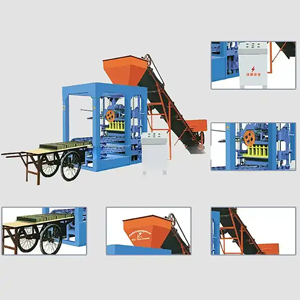 Hot Bán máy làm gạch tự động Khối Máy làm mới máy làm gạch để bán ở mức giá thấp - Product Image 4