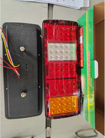 Feux arrière de camion 12V/24V, feux de recul, feux stop, feux de freinage, clignotants à 75 LED, feux arrière pour remorque, camion, camionnette, Benz