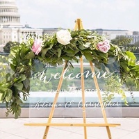 Panneau de mariage personnalisé en plexiglas, affiche en acrylique, impression, décoration d'entrée de mariage, panneau de bienvenue de mariage