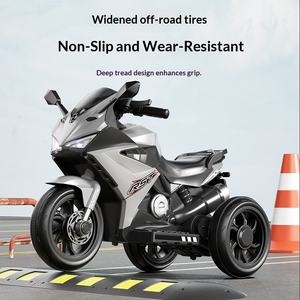 دراجة نارية كهربائية للأطفال، سيارة لعبة بلاستيكية قابلة لإعادة الشحن مع تحكم عن بعد للأطفال من الجنسين - Product Image 2