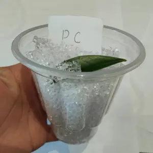 Granuli di plastica di ingegneria in policarbonato particella PC granulo trasparente