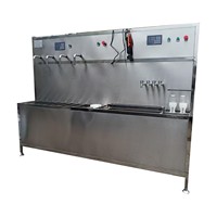 Petite bouteille de 5 gallons baril jetable machine de remplissage semi-automatique liquide alimentaire petite bouteille équipement de remplissage liquide