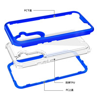 Accessoires pour téléphone, protection contre les chutes à 360°, coque blindée 3 en 1 pour Samsung Galaxy A14 A15 A16 A55 A56 A17 A03S, coque transparente pour téléphones