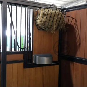 Râtelier à <span class=keywords><strong>foin</strong></span> pivotant à 180 ° pour chevaux Accessoires pour stalles de chevaux Montage mural facile Support de stockage de <span class=keywords><strong>foin</strong></span> de grain de cheval - Product Image 2