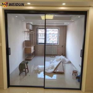 Style économique de haute qualité en aluminium à isolation thermique, portes patio parallèles inclinables et coulissantes, verre coupe-vent pour balcon et jardin - Product Image 2