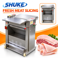 Machine à enlever la peau de porc à alimentation par rouleaux pour cuisines commerciales