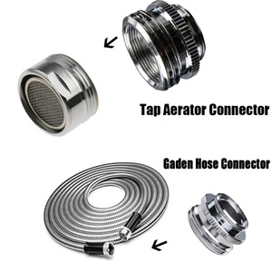 Adaptador de Grifo Multi-Thread a Conector de Manguera de Jardín, Conector de Rosca de Grifo Macho de 15/16" a Conector de Manguera de Jardín GHT3/4" - Product Image 3