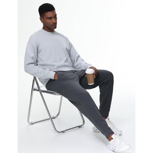 Sudadera de Cuello Redondo para Hombre FOXA, Ligera, de Algodón Suave, Estilo Básico, Transpirable, Manga Regular - Product Image 3