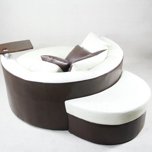 VIP Theater-sofá cama redondo reclinable, ocio, <span class=keywords><strong>con</strong></span> asiento otomano de amor - Product Image 6