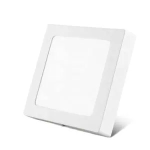 China Supplier Square Surface Light 6W 12W 18W 24W 3000K 6000K 110-240V LED Panel Light for Home Office