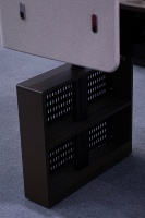 Le Nouveau Bureau Multifonctionnel avec Prises, Recharge Sans Fil, Panneau de Table Pneumatique et Bureau Exécutif Rabattable