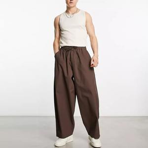 Moda Y2K Style Street Wear coulisse in vita <span class=keywords><strong>pantaloni</strong></span> Cargo a gamba larga <span class=keywords><strong>pantaloni</strong></span> larghi con <span class=keywords><strong>paracadute</strong></span> a palloncino - Product Image 2