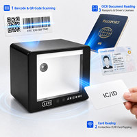 Escáner OCR de Pasaportes y Tarjetas de Identificación con Reconocimiento MRZ PDF417 para Verificación de Identidad en Múltiples Países