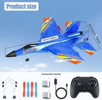 Avión RC SU27 EPP 2.4ghz, Planeador de Gravedad, Aereo Telecomandado, Drones de Radiocontrol, Ala Fija RTF, Juguete de Espuma RC, Regalo para Niños