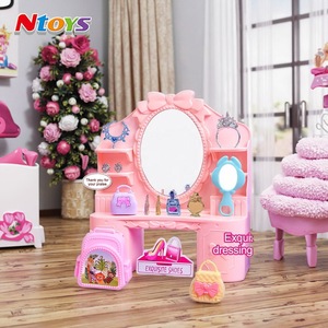 Juego combinado de mesa de tocador y disfraz de muñeca de moda de cuerpo sólido de 11,5 pulgadas encantador barato para niñas regalos de tiempo de juego Regalo Para Ninas - Product Image 3