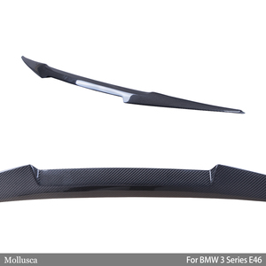 สปอยเลอร์หลังคาร์บอนไฟเบอร์ทรง M4 สำหรับรถ BMW E46 2 ประตู คูเป้/เปิดประทุน ปี 1997-2007 - Product Image 4