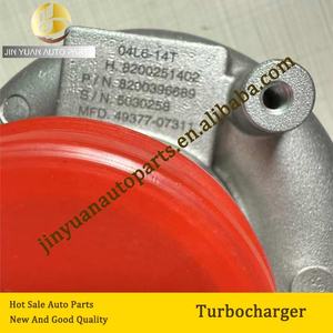 49377-07311 49377-07313 49377-07300 49377-07301 8200396689-2,0 Turbocompresor para <span class=keywords><strong>Renault</strong></span> <span class=keywords><strong>Megane</strong></span> T F4R796, 12--, 12-, 12-, 12-, 12- - Product Image 2