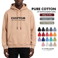 Sweat-shirt à capuche personnalisé pour hommes avec logo, motif d'équipe imprimé, coupe oversize, vêtements de travail pour équipes d'entreprise