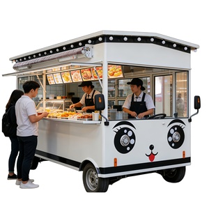 Camión de Comida Mini Totalmente Equipado en Venta en <span class=keywords><strong>España</strong></span>, Construcción de Acero Inoxidable Resistente a la Oxidación, Rastreo GPS, Diseño Personalizado - Product Image 4