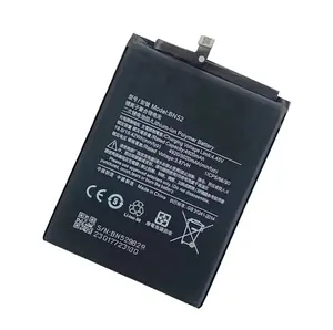 3.85 v 5020mAh BN52 แบตเตอรี่โทรศัพท์มือถือสําหรับ Xiaomi Redmi หมายเหตุ 9 Pro/Redmi หมายเหตุ 9 Pro Max