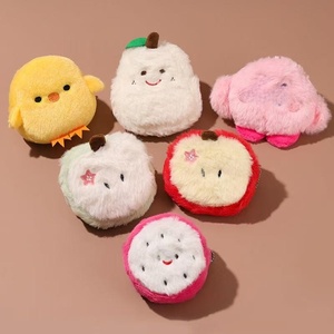 Scatola <span class=keywords><strong>cieca</strong></span> giocattoli di peluche ciondolo borsa per bambola decorazione portachiavi regali soffice frutta cibo Hamburger portafoglio portachiavi per le donne - Product Image 2