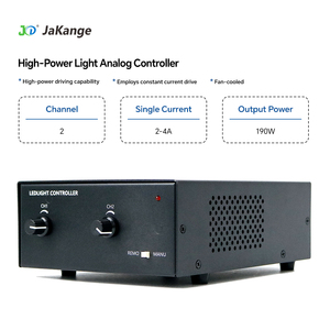 JaKange 24V 2 Chnnels High Power Analog <strong>Dimmer</strong> 190W AC <strong>LED</strong> Light Light Controller Adjustable Color Machine Vision <strong>Lighting</strong> - Product Image 1