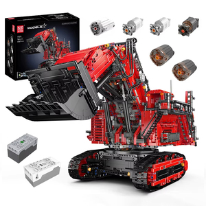 Mould King 17070 17071 Juguetes Técnicos de Coches, Excavadora RC R 9800, Bloques de Construcción de Ingeniería, Ladrillos de Excavadora, Regalo de Navidad para Niños - Product Image 1
