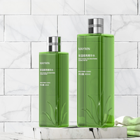 Flacon pompe conique de luxe vert en soie imprimée avec logo, 230 ml, 450 ml, pour shampoing et lotion cosmétique