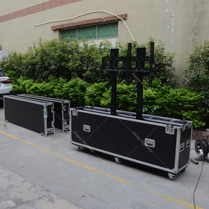 Portable multimédia motorisé 42-50 pouces LCD/Plasma électrique LED <span class=keywords><strong>TV</strong></span> ascenseur écran affichage vol mallette de route - Product Image 2