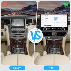 Autoradio Android Navihua 19,8 pouces avec GPS, Navigation, Multimédia, Carplay et Auto Stéréo pour Lexus LX570 2007-2015 - Product Image 6