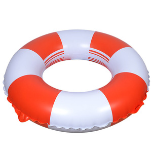 Swimming <b>Ring</b> Thickened Enlarged Adult Unisex Round Stripe Pattern Environmentally Friendly Pvc 45mm YQ-015 - Product Image 4