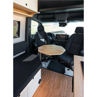 Kit de Conversión Interior Personalizable para Camper Van Sprinter 5.9x6.9x7.3 con Inodoro para Viajes al Aire Libre