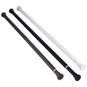 CF pas <span class=keywords><strong>de</strong></span> perceuse étendre réglable métal acier inoxydable <span class=keywords><strong>rideau</strong></span> pôle ensemble ressort Tension <span class=keywords><strong>salle</strong></span> <span class=keywords><strong>de</strong></span> <span class=keywords><strong>bain</strong></span> douche <span class=keywords><strong>tringle</strong></span> à <span class=keywords><strong>rideau</strong></span> accessoires - Product Image 2
