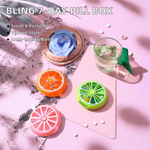 Высококачественный портативный органайзер для таблеток на 7 дней - Product Image 3