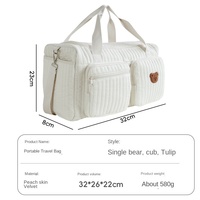 Sac de voyage simple et imperméable, grande capacité, sac bandoulière portable, sac de maternité, sac de rangement pour enfants