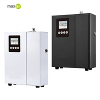 Système de diffusion d'arômes électriques commercial portable pour CVC, en métal noir, 100 m², avec contrôle par application Wi-Fi, garantie 1 an