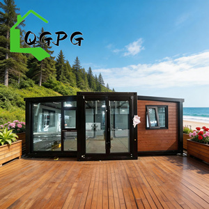 Casa Contenedor Modular Prefabricada de Lujo, Expandible de 20, 30 y 40 pies, Villa de Jardín para Alojamiento en Hoteles y Resorts - Product Image 1